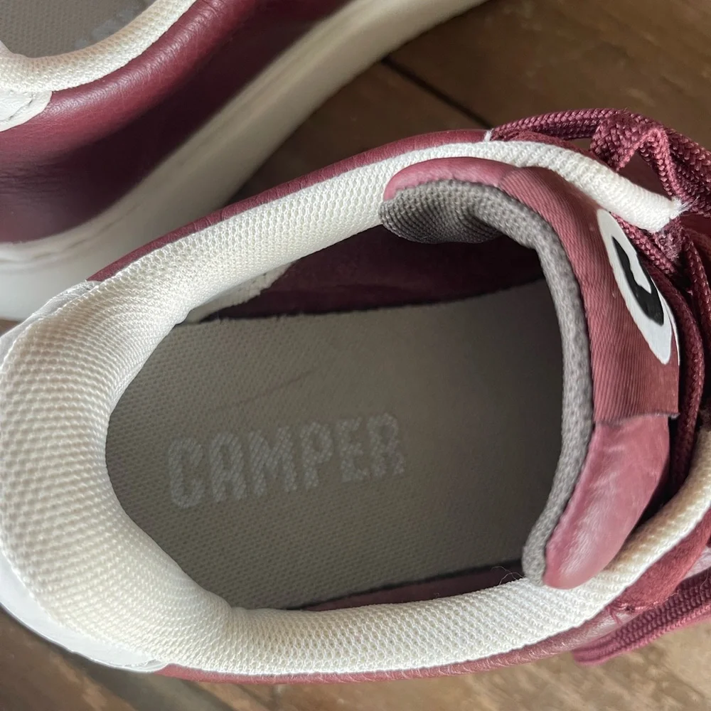 Camper Runner K21 Leather Lace-Up Sneakers‎ size 36/5.5 New without Box sb4